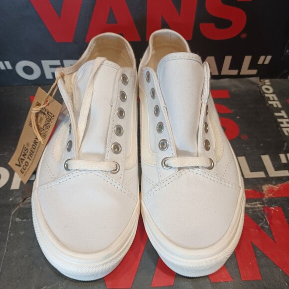 Vans Men's 4.5/Women's 6 Old Skool Tapered Eco Theory White Natural VN0A54F49FQ - Picture 8 of 12